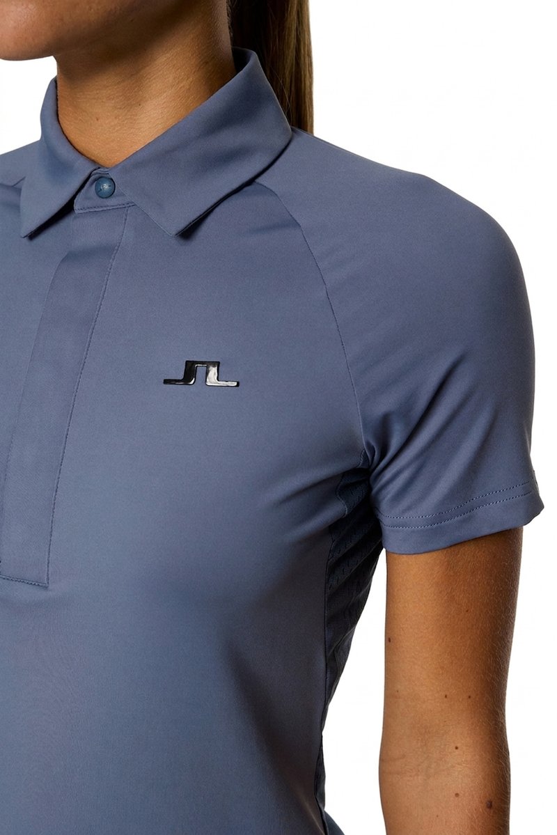 J.Lindeberg Bobi Damen Polo, Vintage Indigo
