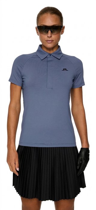 J.Lindeberg Bobi Damen Polo, Vintage Indigo