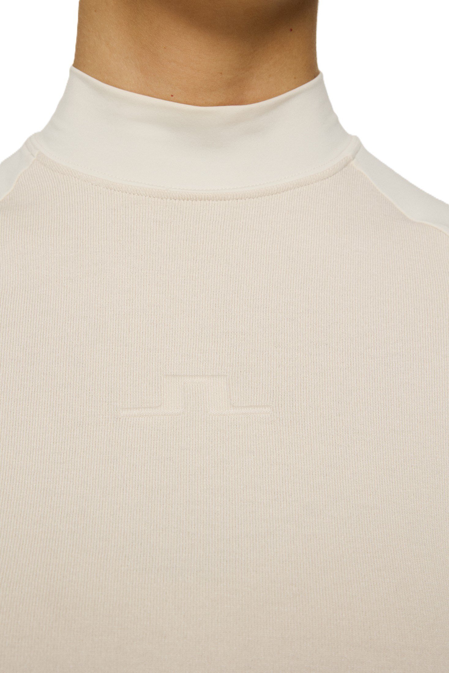 J.Lindeberg Darla Hybrid Knit Damen Pullover, moonbeam