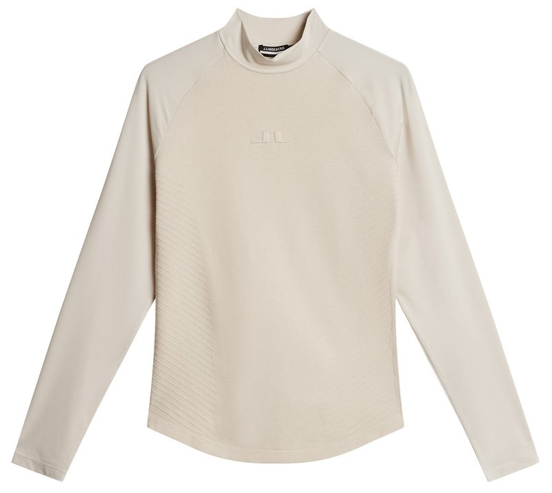 J.Lindeberg Darla Hybrid Knit Damen Pullover, moonbeam