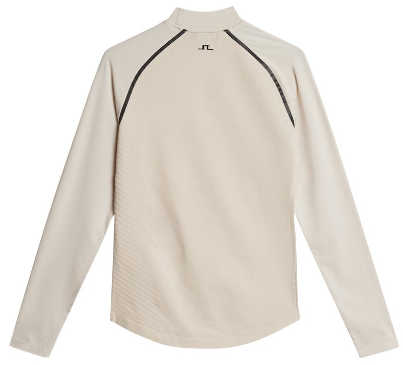J.Lindeberg Darla Hybrid Knit Damen Pullover, moonbeam