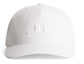 J.Lindeberg Heath Herren Cap, weiss