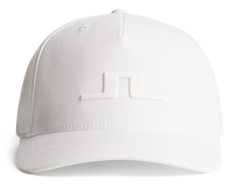 J.Lindeberg Heath Herren Cap, weiss