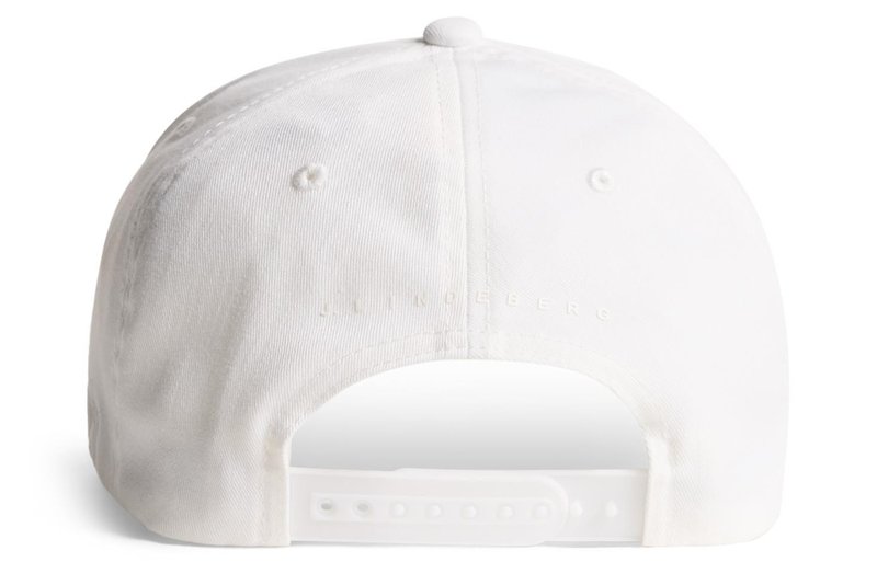 J.Lindeberg Heath Herren Cap, weiss