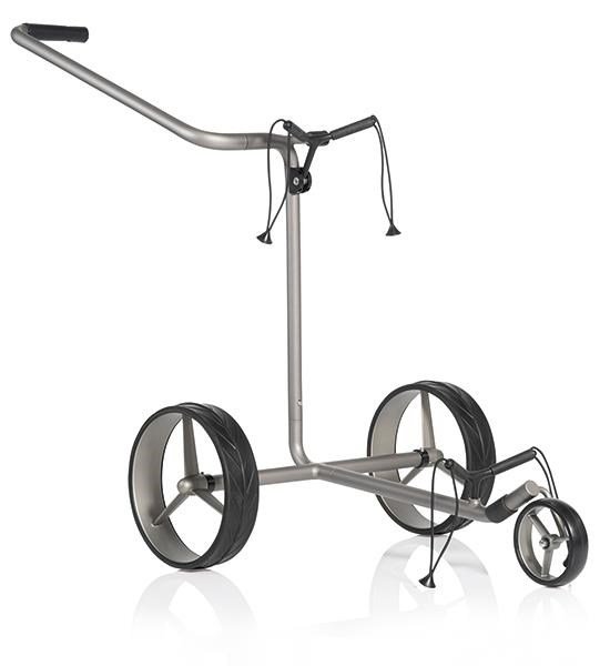 JuCad Edition S 3-rädrig Manuell Golftrolley + Tragetasche