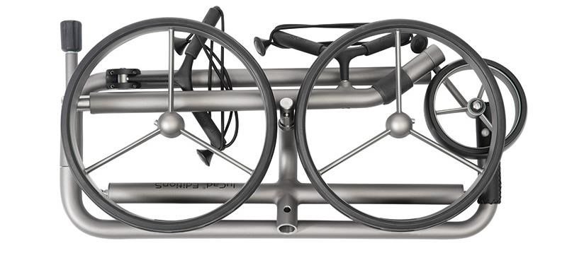 JuCad Edition S 3-rädrig Manuell Golftrolley + Tragetasche