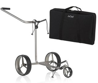 JuCad Edition S 3-rädrig Manuell Golftrolley + Tragetasche