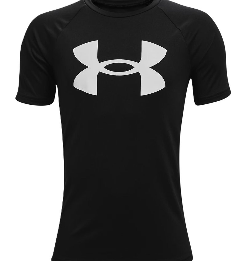 Under Armour Tech Big Logo Junior T-shirt, schwarz