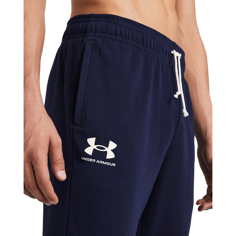Under Armour Rival Terry Herren-Sweatpants, dunkelblau