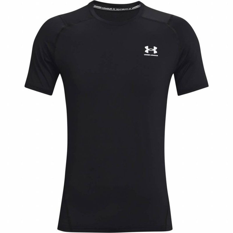 Under Armour HG Fitted SS Herren T-Shirt, schwarz