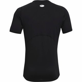 Under Armour HG Fitted SS Herren T-Shirt, schwarz