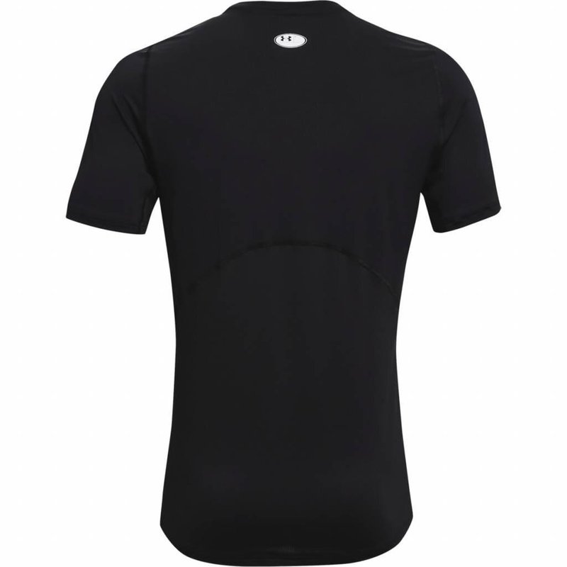 Under Armour HG Fitted SS Herren T-Shirt, schwarz