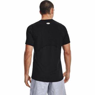 Under Armour HG Fitted SS Herren T-Shirt, schwarz