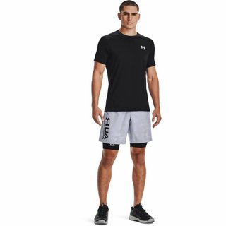Under Armour HG Fitted SS Herren T-Shirt, schwarz
