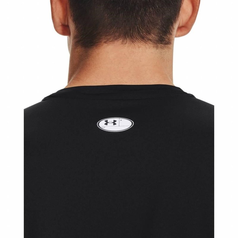 Under Armour HG Fitted SS Herren T-Shirt, schwarz