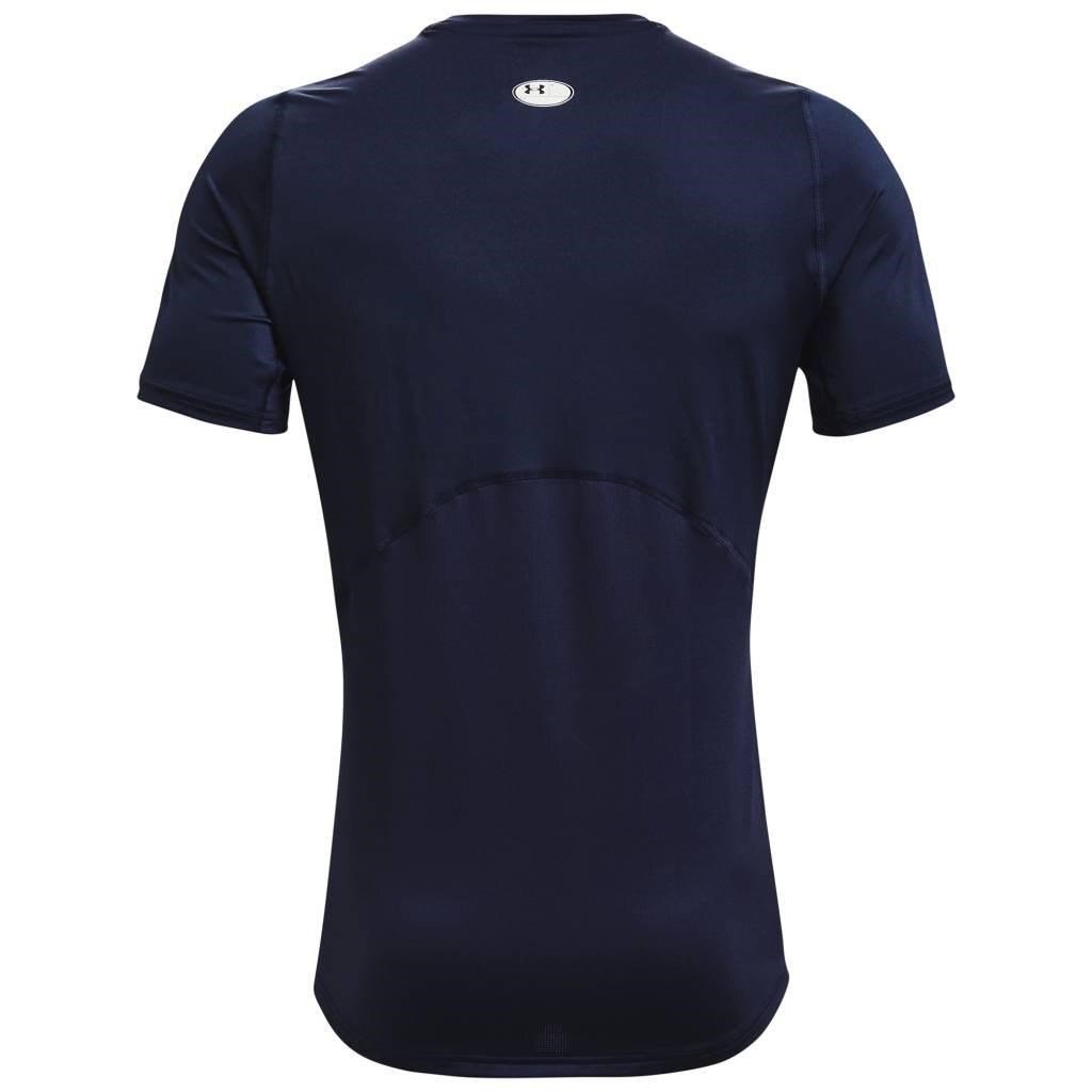 Under Armour HG Fitted SS Herren T-Shirt, dunkelblau