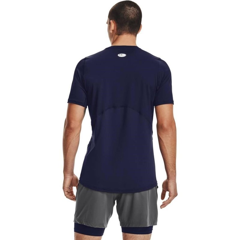 Under Armour HG Fitted SS Herren T-Shirt, dunkelblau