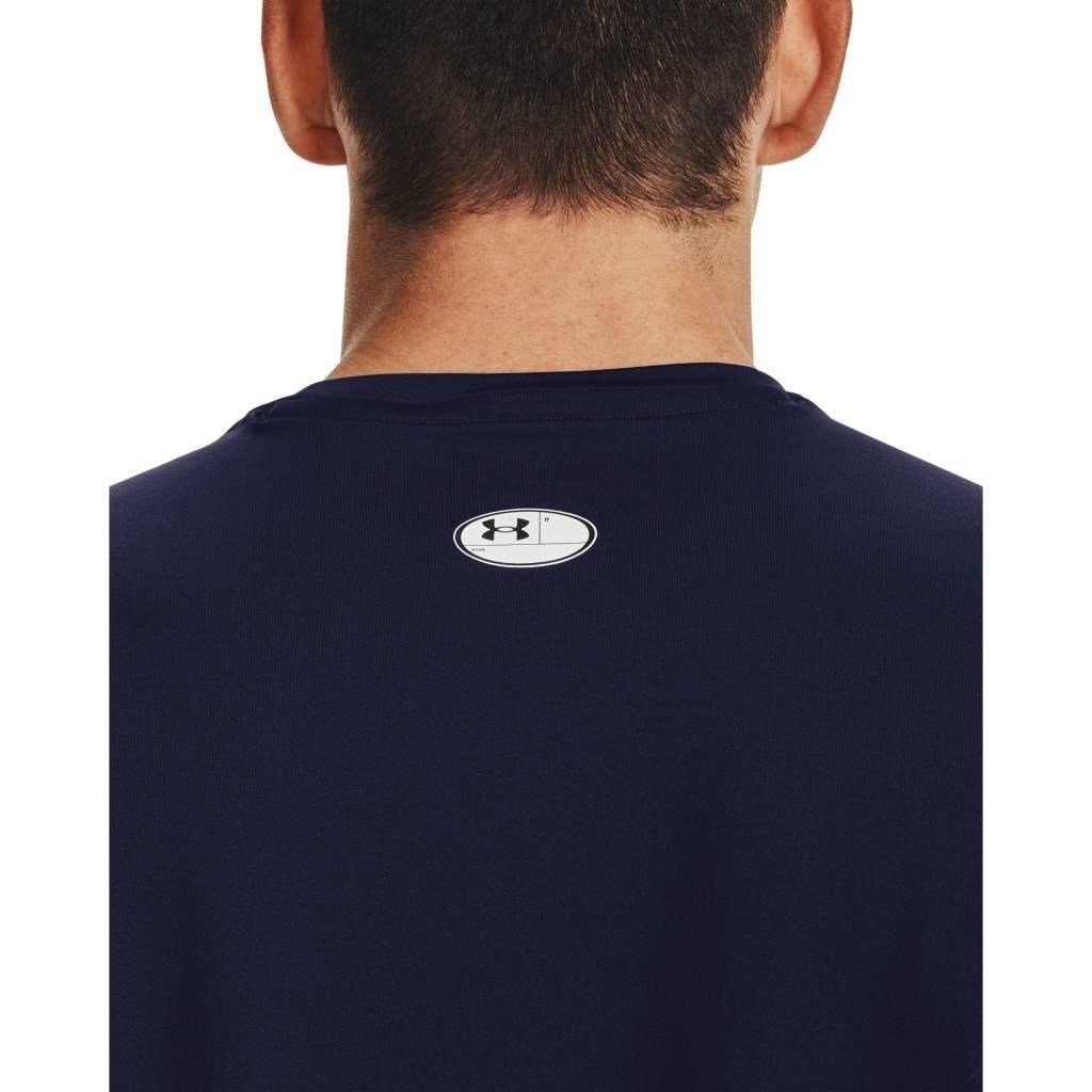 Under Armour HG Fitted SS Herren T-Shirt, dunkelblau
