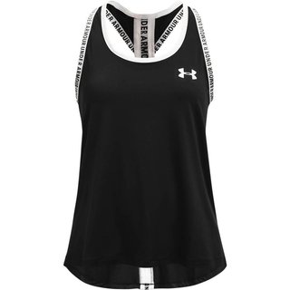 Under Armour Knockout Tank Mädchen-Top, schwarz