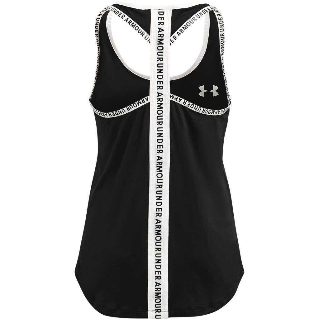 Under Armour Knockout Tank Mädchen-Top, schwarz