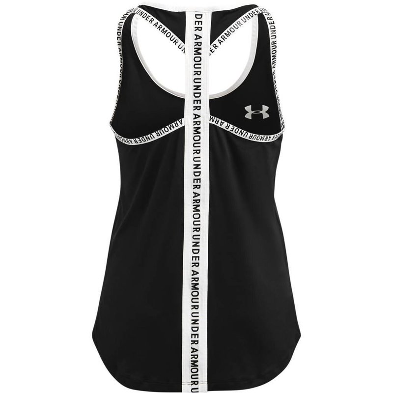 Under Armour Knockout Tank Mädchen-Top, schwarz