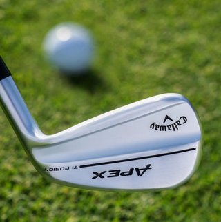 Callaway Apex Ti Fusion Plated Herren Eisen, Graphit