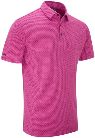 Ping Hershel Herren polo, rosa