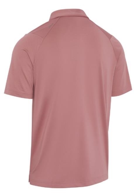 Callaway Swing Tech Tour Fit Solid Herren Poloshirt, mesa rose