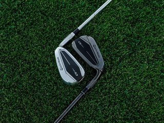 TaylorMade Qi Gunmetal Edition Herren Eisen, Stahl