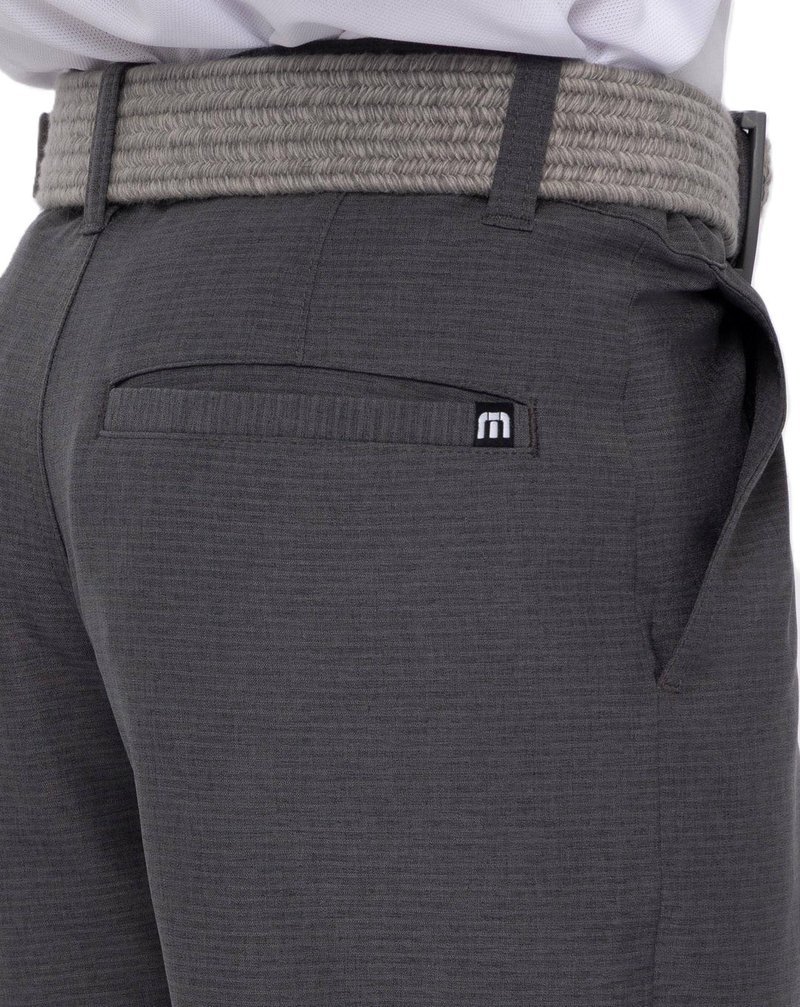 Travis Mathew Sand Harbor Junior Shorts, heather dark grey