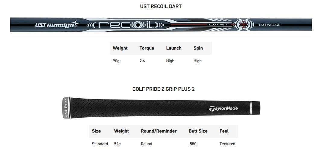 Taylormade MG5 Chrome Wedge, Graphit