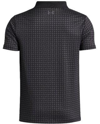 Under Armour Matchplay Printed Junior Poloshirt, black/castlerock