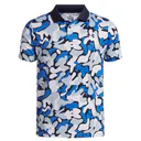 Under Armour Matchplay Printed Junior Poloshirt, midnight navy/blue atlantis