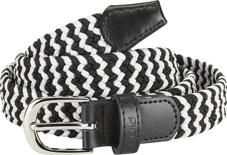 PING Stretch Webbing Damen Gürtel, schwarz/weiß
