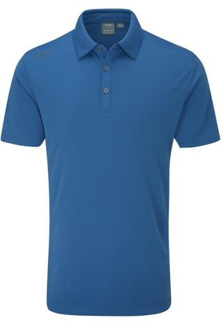 PING Lindum Herren Poloshirt, tidal blue