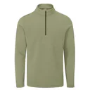 Ping Nolan Quarter Zip Fleece Herren Sweatshirt, lichen