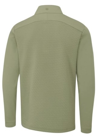 Ping Nolan Quarter Zip Fleece Herren Sweatshirt, lichen