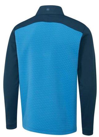 Ping Nolan Quarter Zip Fleece Herren Sweatshirt, blau