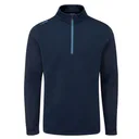 Ping Nolan Quarter Zip Fleece Herren Sweatshirt, dunkelblau