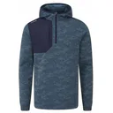 Ping Nexa Hooded half zip fleece Herren Sweatshirt, blue fusion/navy