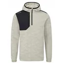 Ping Nexa Hooded half zip fleece Herren Sweatshirt, willow/black