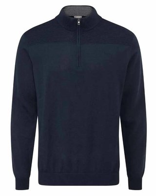 Ping Dorset Quarter zip męski sweter, dunkelblau