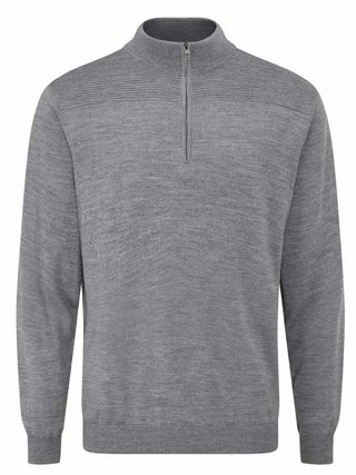 Ping Dorset Quarter zip męski sweter, grau