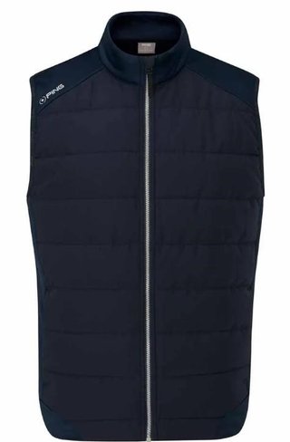 Ping Aiden Hybrid fleece Herren-Fleece-Weste, dunkelblau