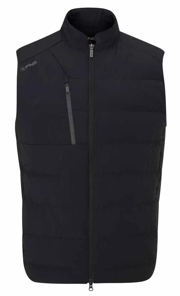 Ping Norse Cocoon insulated PrimaLoft® Herren Weste, schwarz