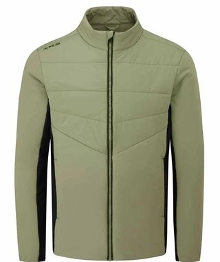 Ping Magnitude Hybrid nsulated  Herrenjacke, lichen/black