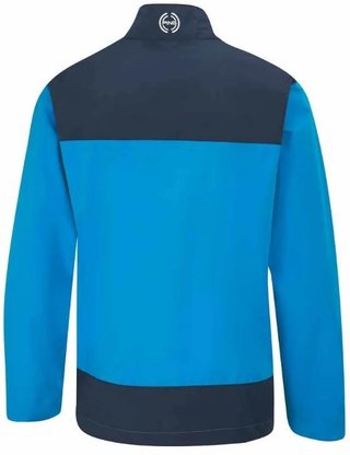 PING AquaDrive Half-Zip Herren Wasserdichte Jacke, brilliant blue/oxford blue