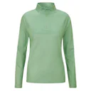 Ping Jasmine Printed long Sleeve Damen Poloshirt, eucalyptus multi