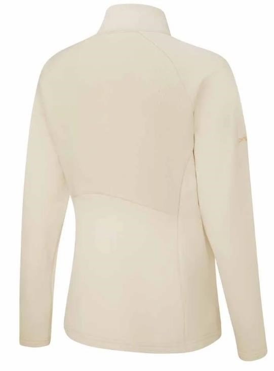 Ping Catherine Full zip fleece Damen Poloshirt, chalk