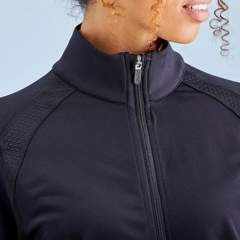Ping Eda Lightweight Full Zip Damenjacke, schwarz